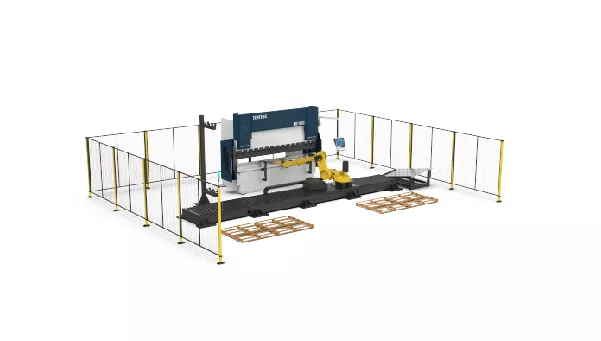 Robotrásígítéses Senfeng BDE13032 CNC hajlítógép