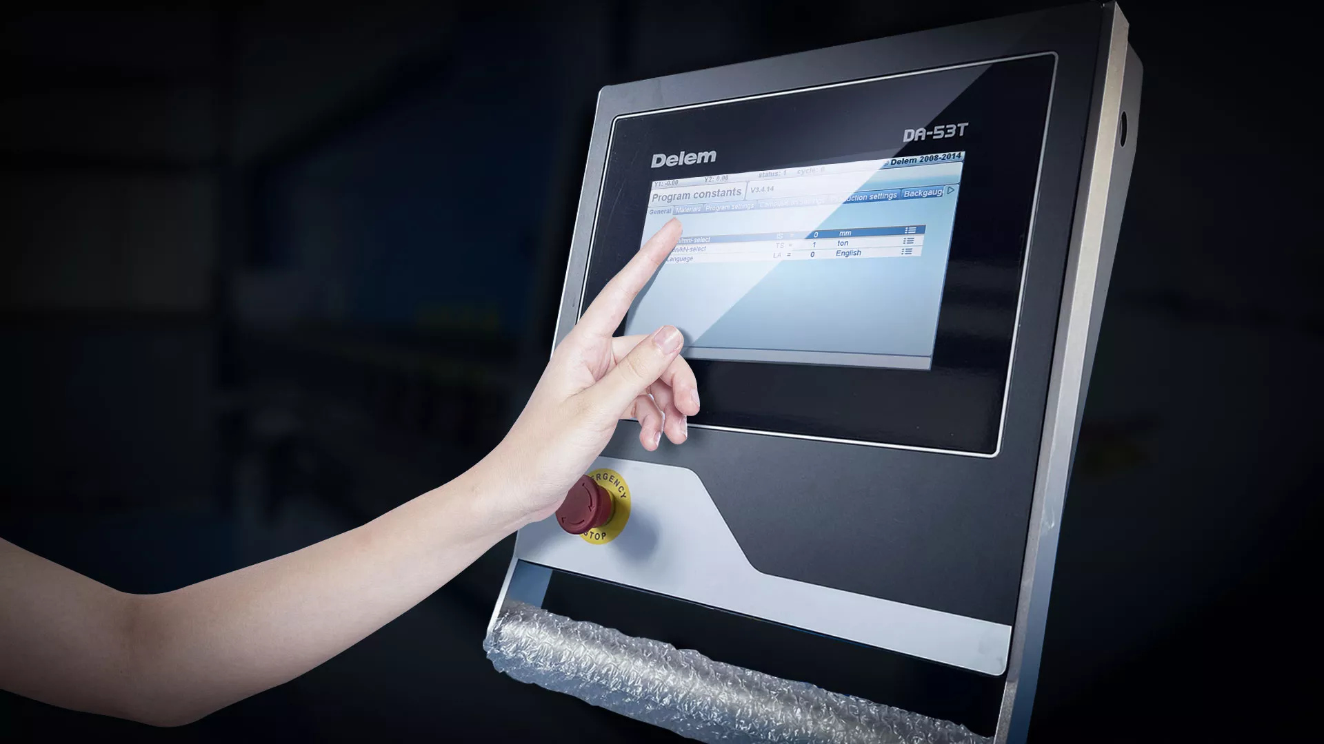 DELEM CNC vezérlőrendszer