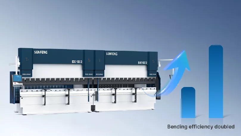 Kétgép üzemmód – szinkronizált hajlítás