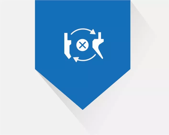 Nincs gyakori felső és alsó hajlítószerszám csere