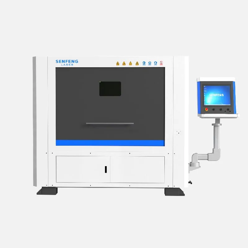 Senfeng 1313G kis fémlemez lézervágó gép fotó 2