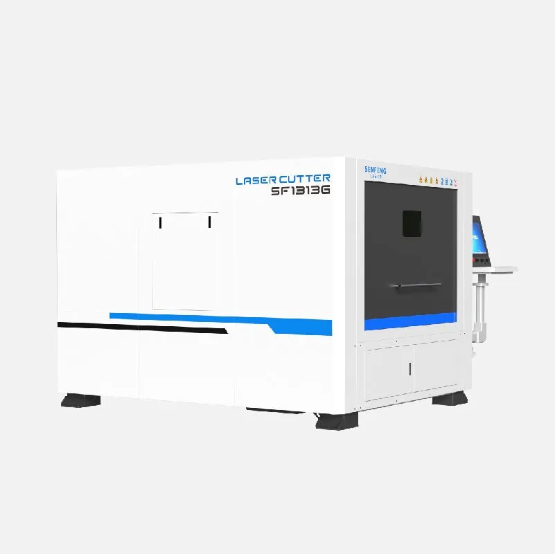 Senfeng 1313G kis fémlemez lézervágó gép fotó 3