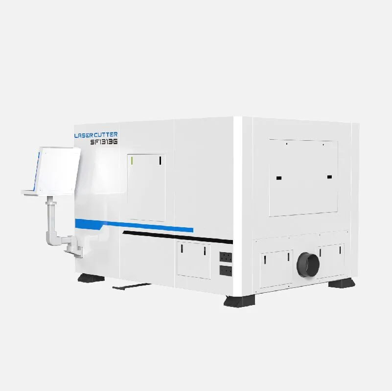 Senfeng 1313G kis fémlemez lézervágó gép fotó 4