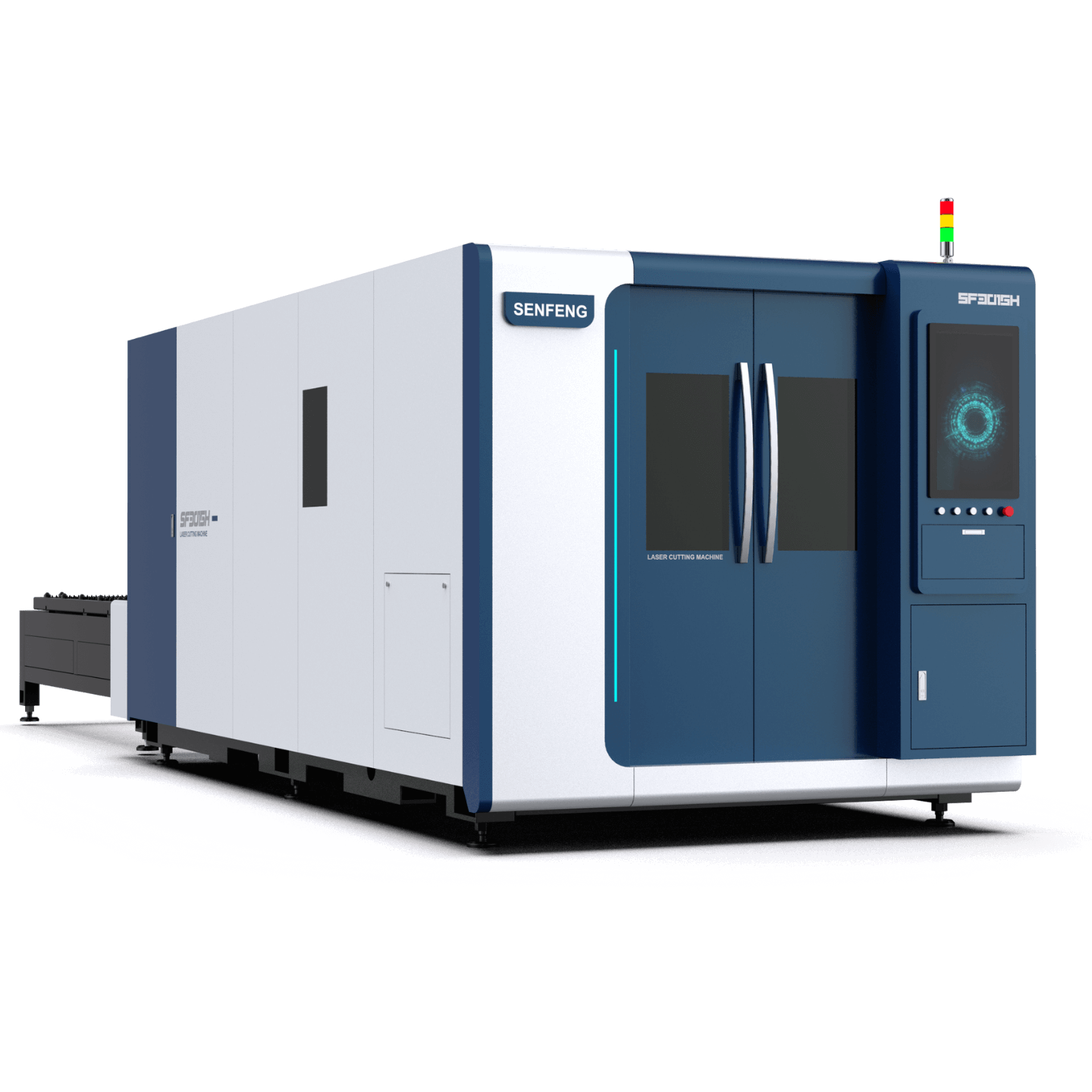 SENFENG H széria,zárt lézeres lemezvágó gép