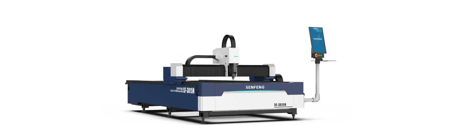 Senfeng 3015N költséghatékony nyitott, sík lézervágó gép