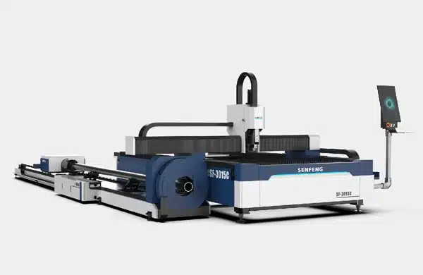 Senfeng 3015C kompakt csővágó és sík lézervágó gép